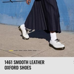 Dr Marten's 1461 Smooth Leather Oxford Shoes 'Air Wair' Soles Wmns 7 | Mns 6